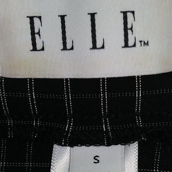 Elle Bl &Wh Pinstripe Straight Pencil Skirt - S - Picture 11 of 11